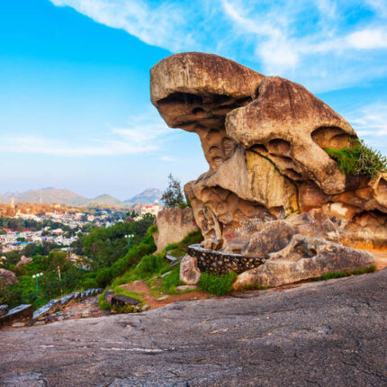 Toad,Rock,On,A,Hill,In,Mount,Abu.,Mount,Abu